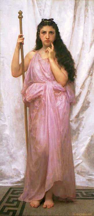 Adolphe William Bouguereau Young Priestess (mk26) oil painting picture